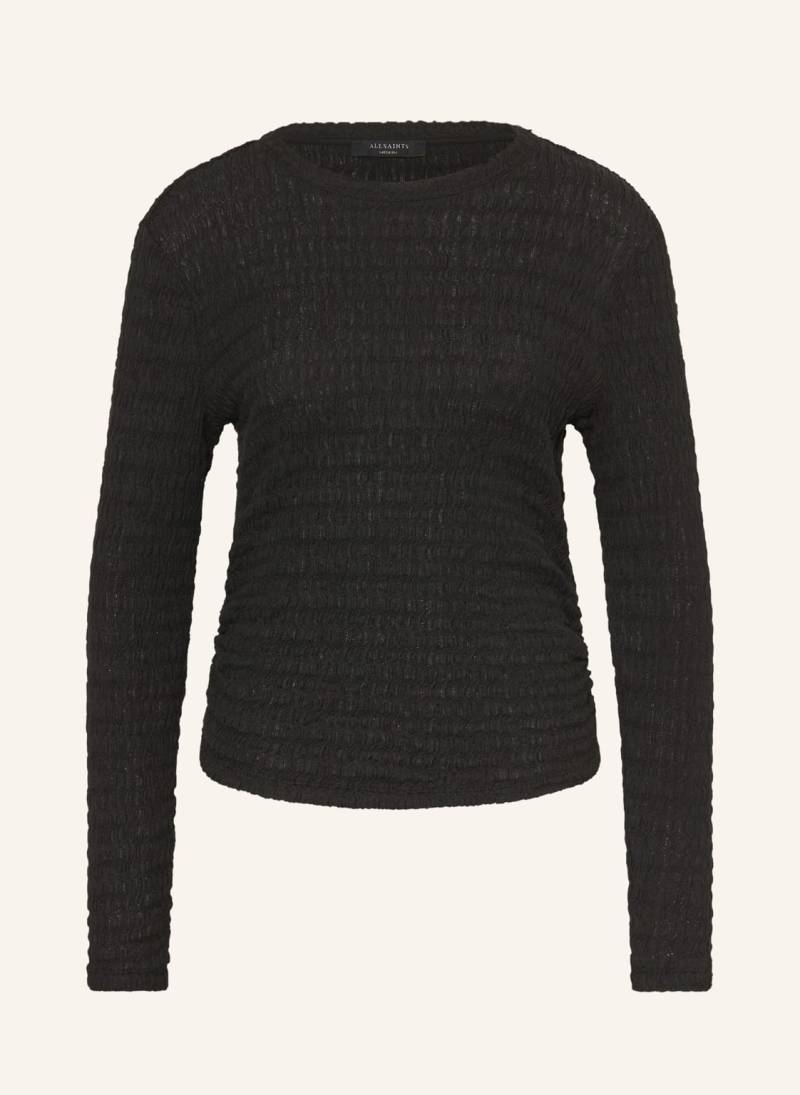 Allsaints Longsleeve West schwarz von AllSaints