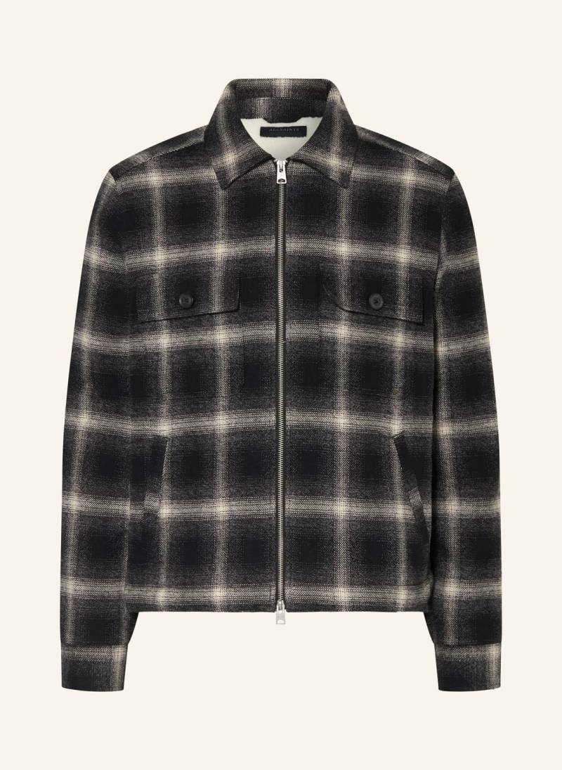 Allsaints Overjacket Bayo Mit Teddyfell schwarz von AllSaints