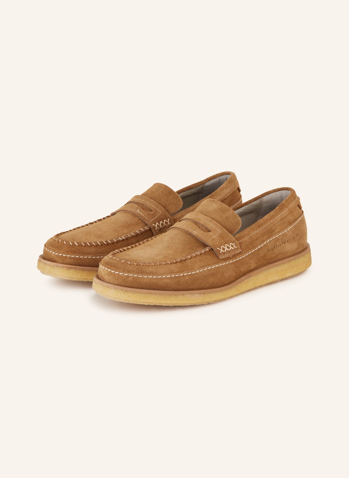 Allsaints Penny-Loafer Jago braun von AllSaints