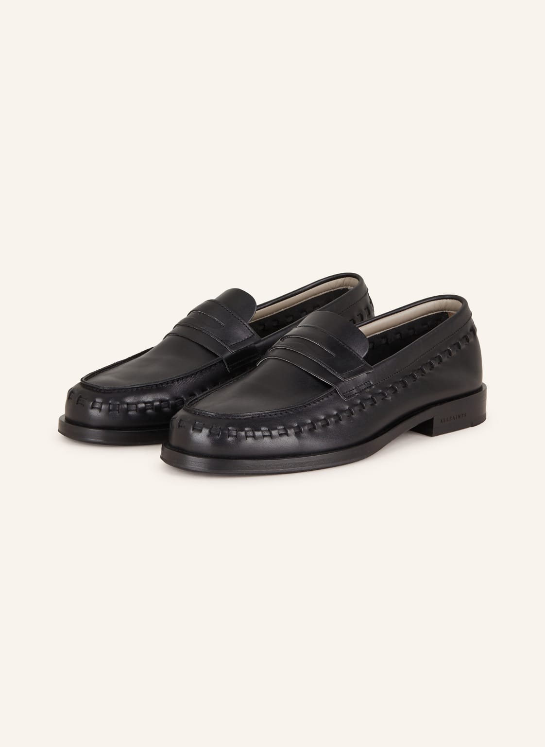 Allsaints Penny-Loafer Sammy schwarz von AllSaints