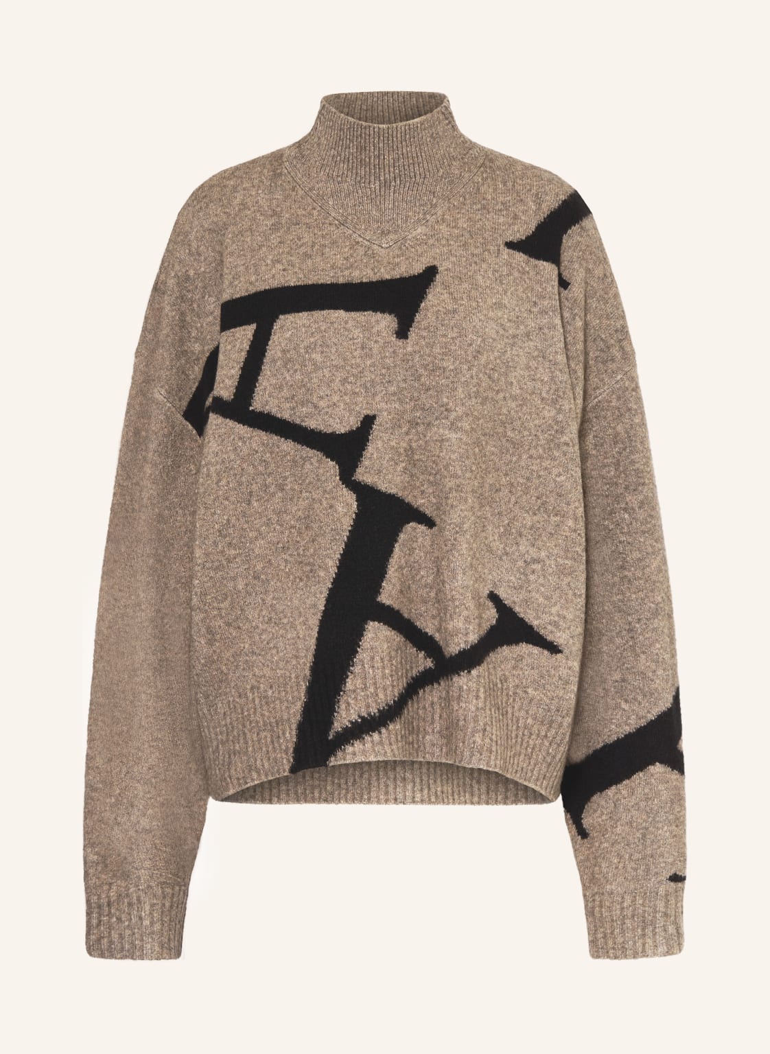 Allsaints Pullover A Star braun von AllSaints
