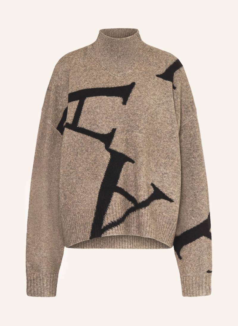 Allsaints Pullover A Star braun von AllSaints