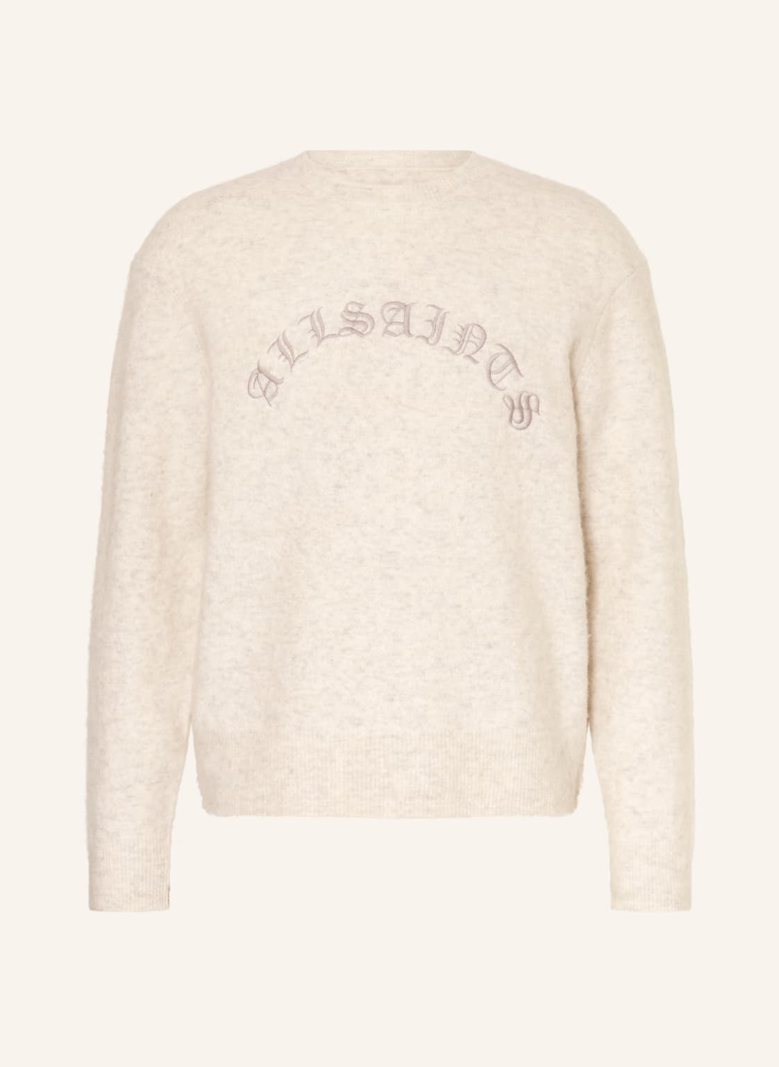 Allsaints Pullover Curv Mit Alpaka beige von AllSaints