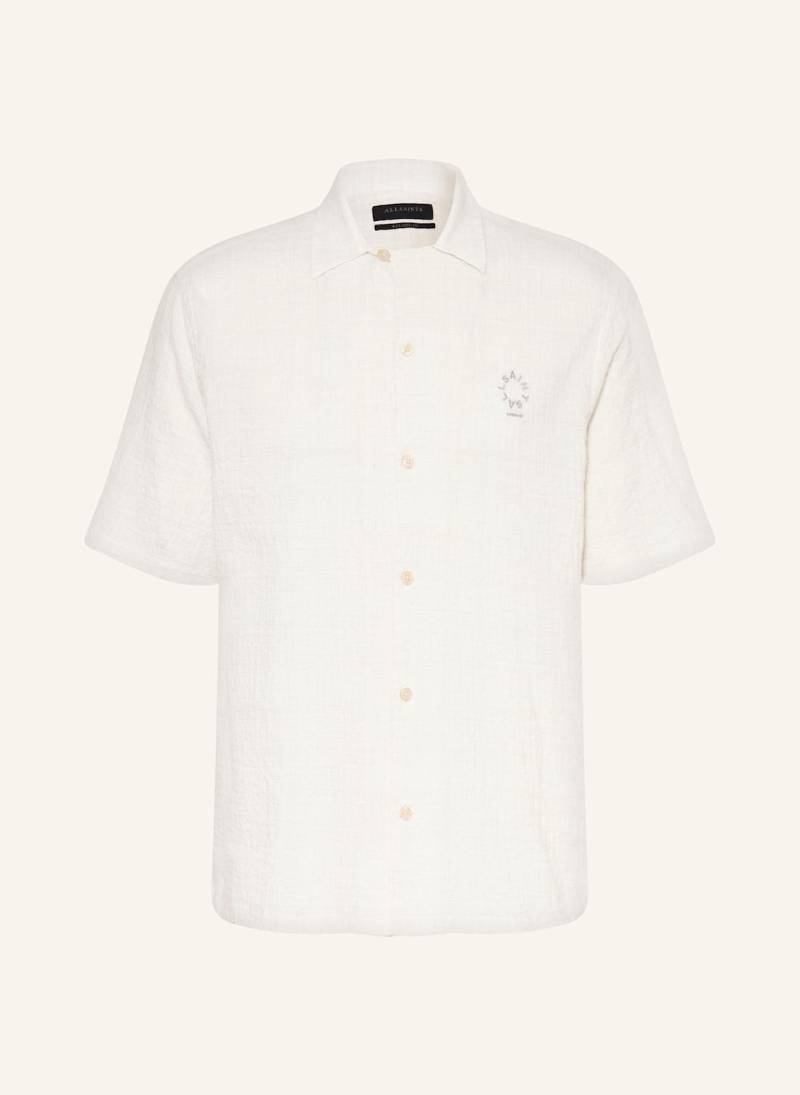 Allsaints Resorthemd Admon Relaxed Fit weiss von AllSaints