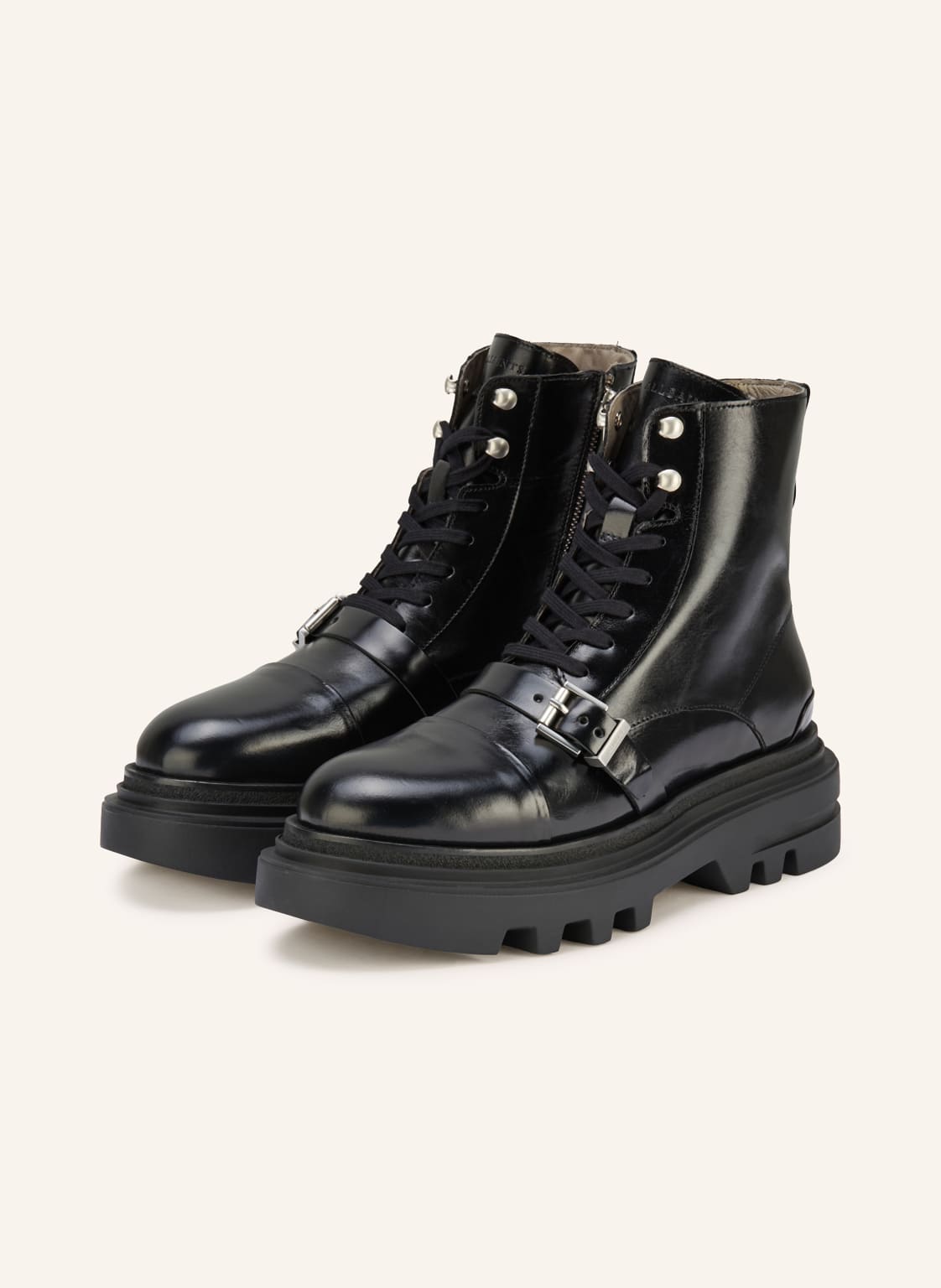 Allsaints Schnürboots Astrid schwarz von AllSaints