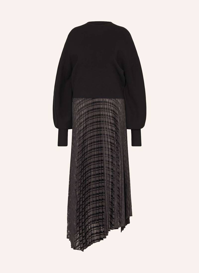 Allsaints Set: Plisseekleid Und Pullover Sinead schwarz von AllSaints