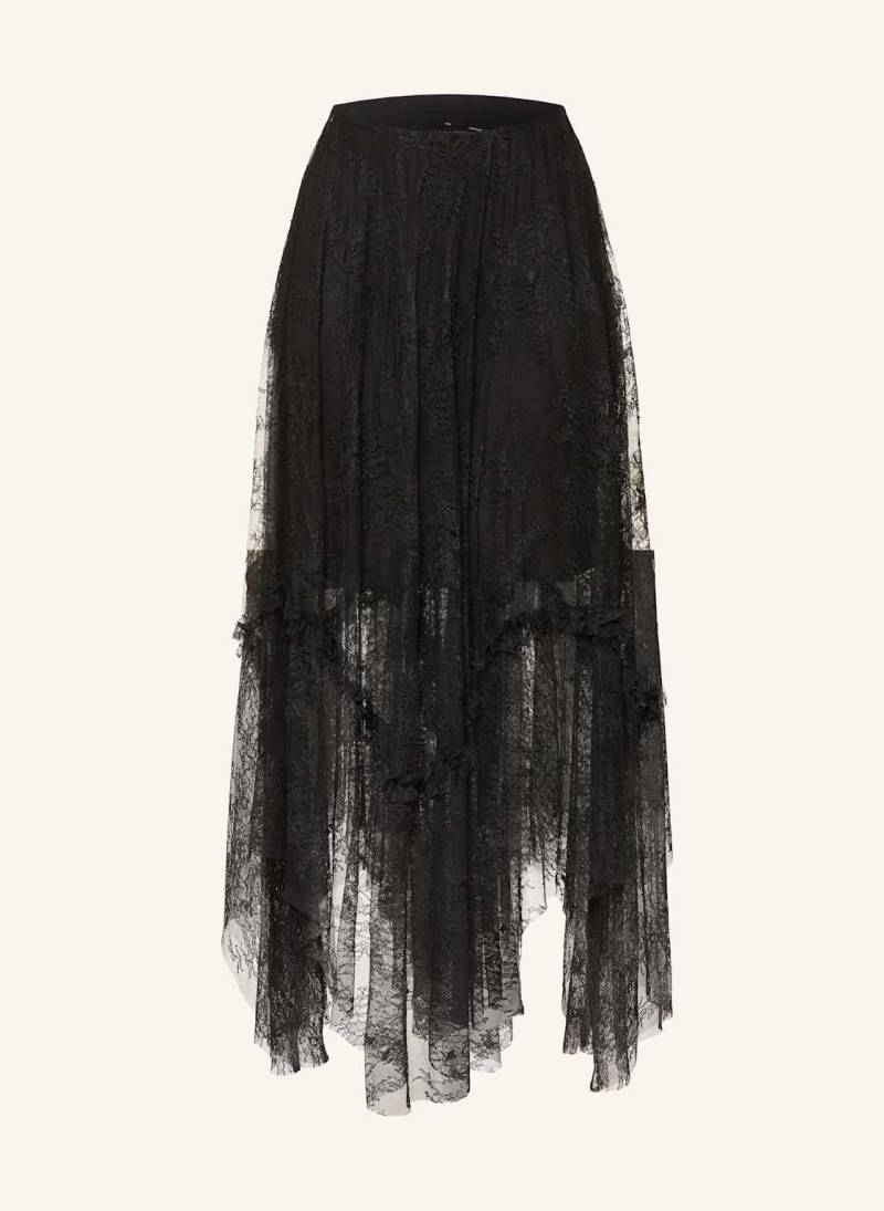 Allsaints Spitzenrock Josie schwarz von AllSaints