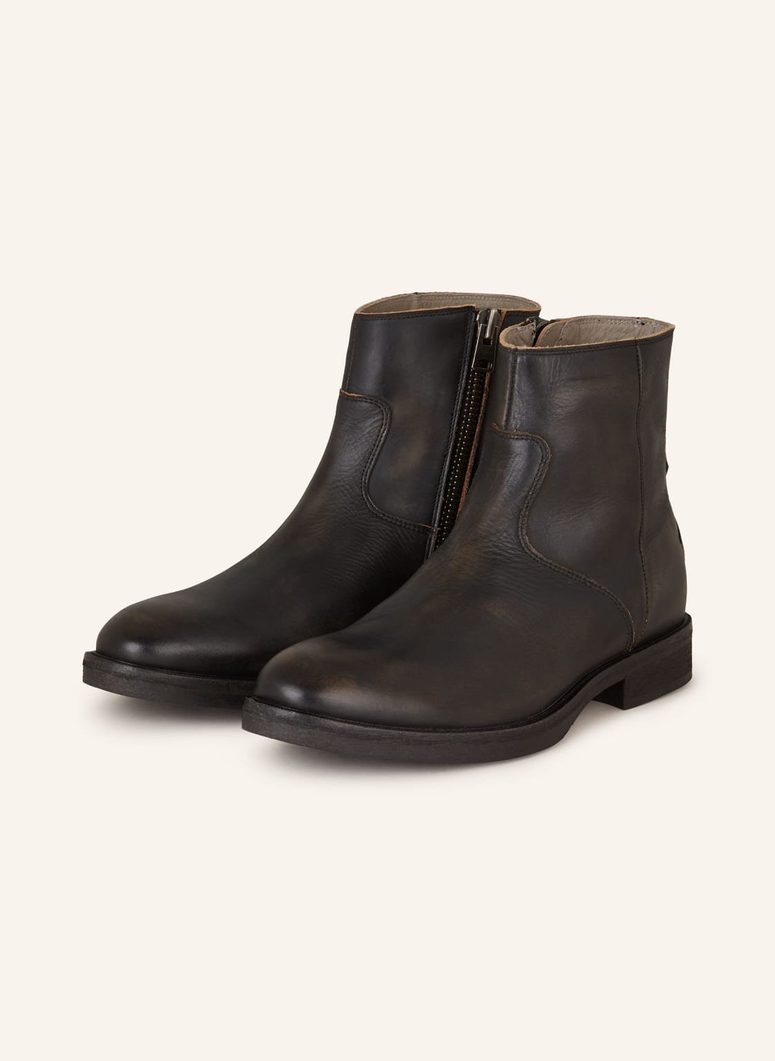 Allsaints Stiefeletten Lang braun von AllSaints