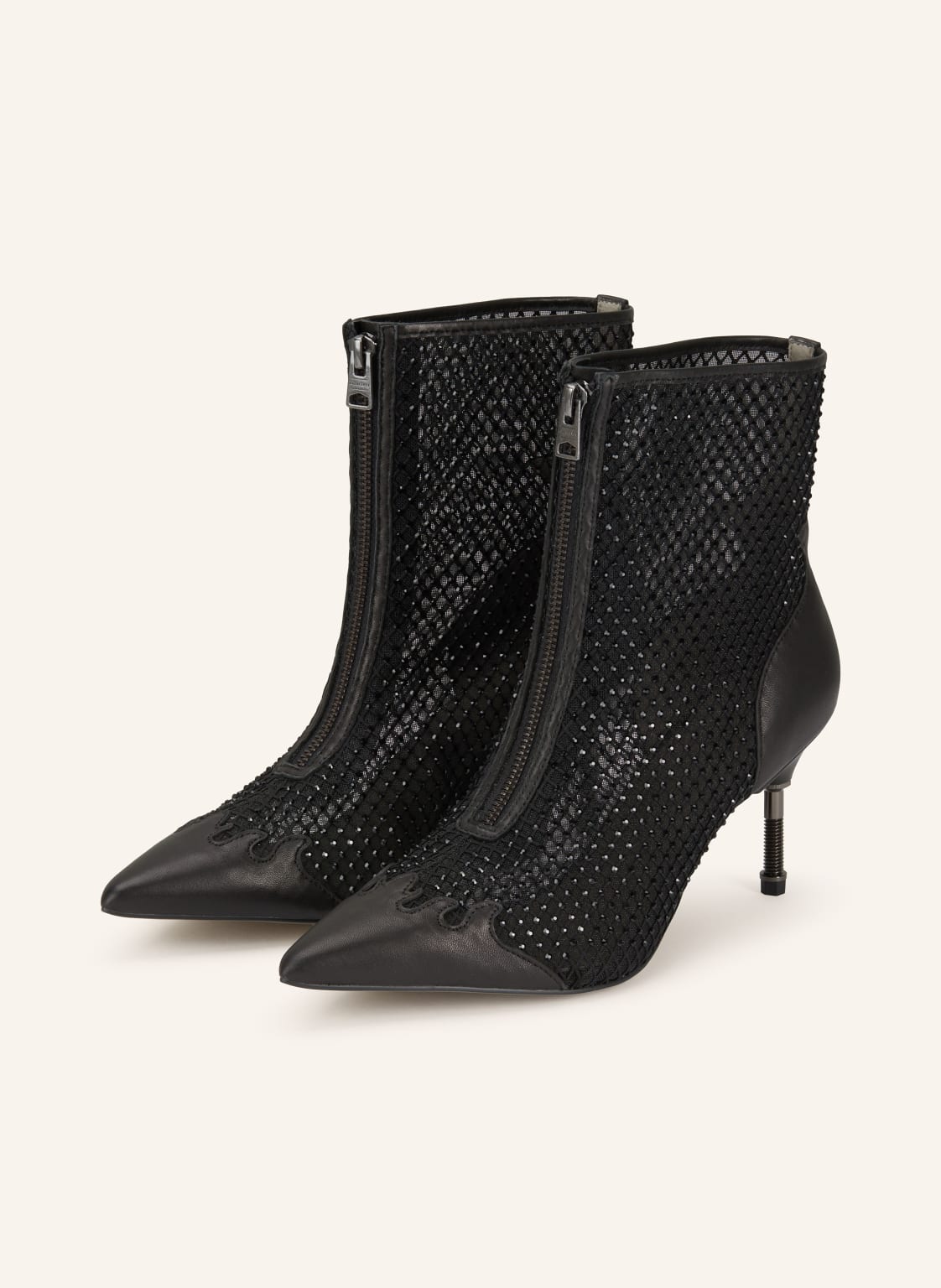 Allsaints Stiefeletten Natasha Mit Schmucksteinen schwarz von AllSaints