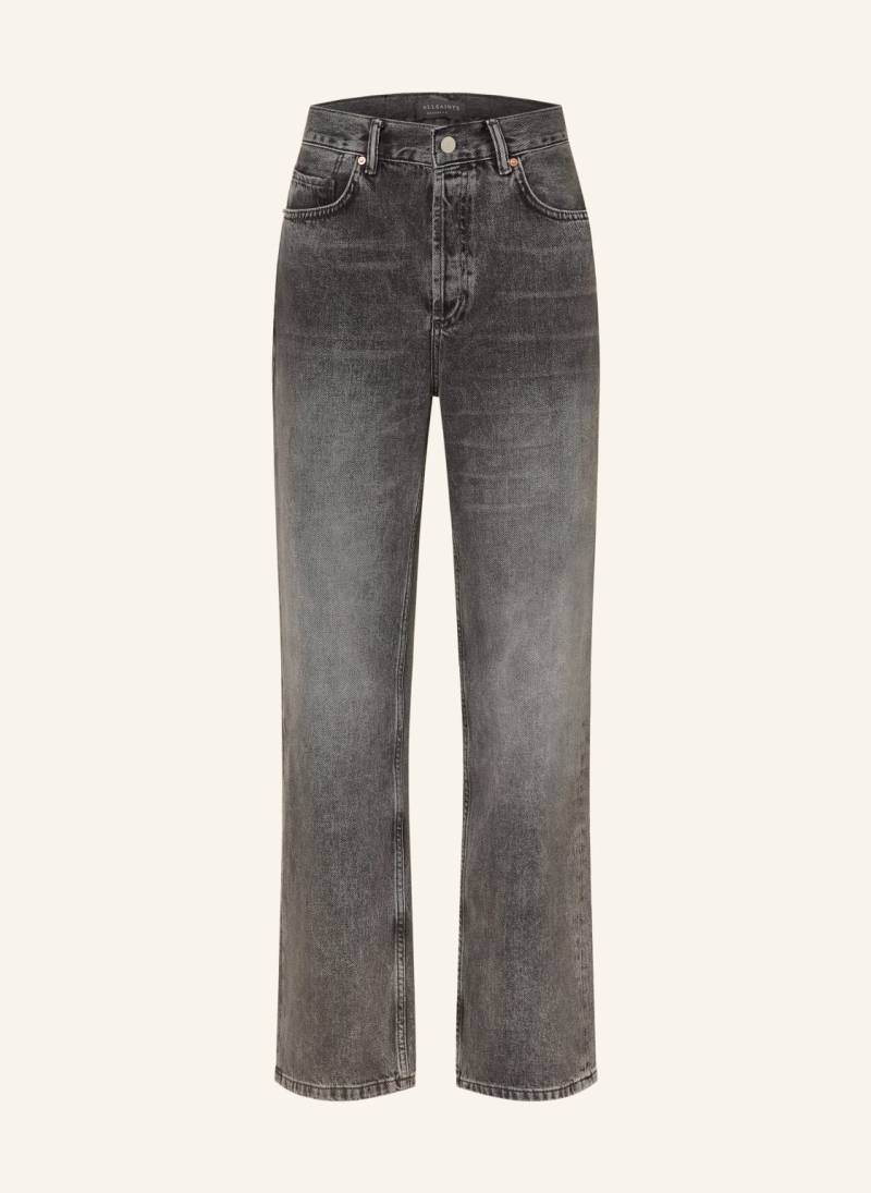 Allsaints Straight Jeans Brooklyn schwarz von AllSaints