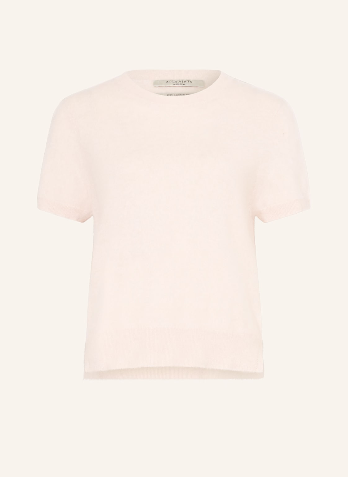 Allsaints Strickshirt Rebel Aus Cashmere pink Allsaints Strickshirt Rebel Aus Cashmere pink von AllSaints