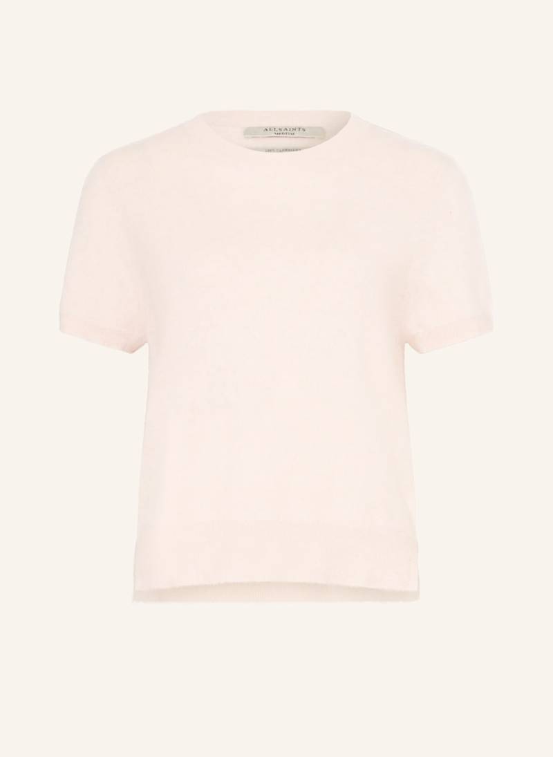 Allsaints Strickshirt Rebel Aus Cashmere pink von AllSaints