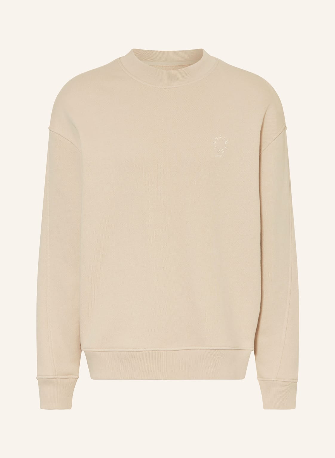 Allsaints Sweatshirt Haven beige von AllSaints