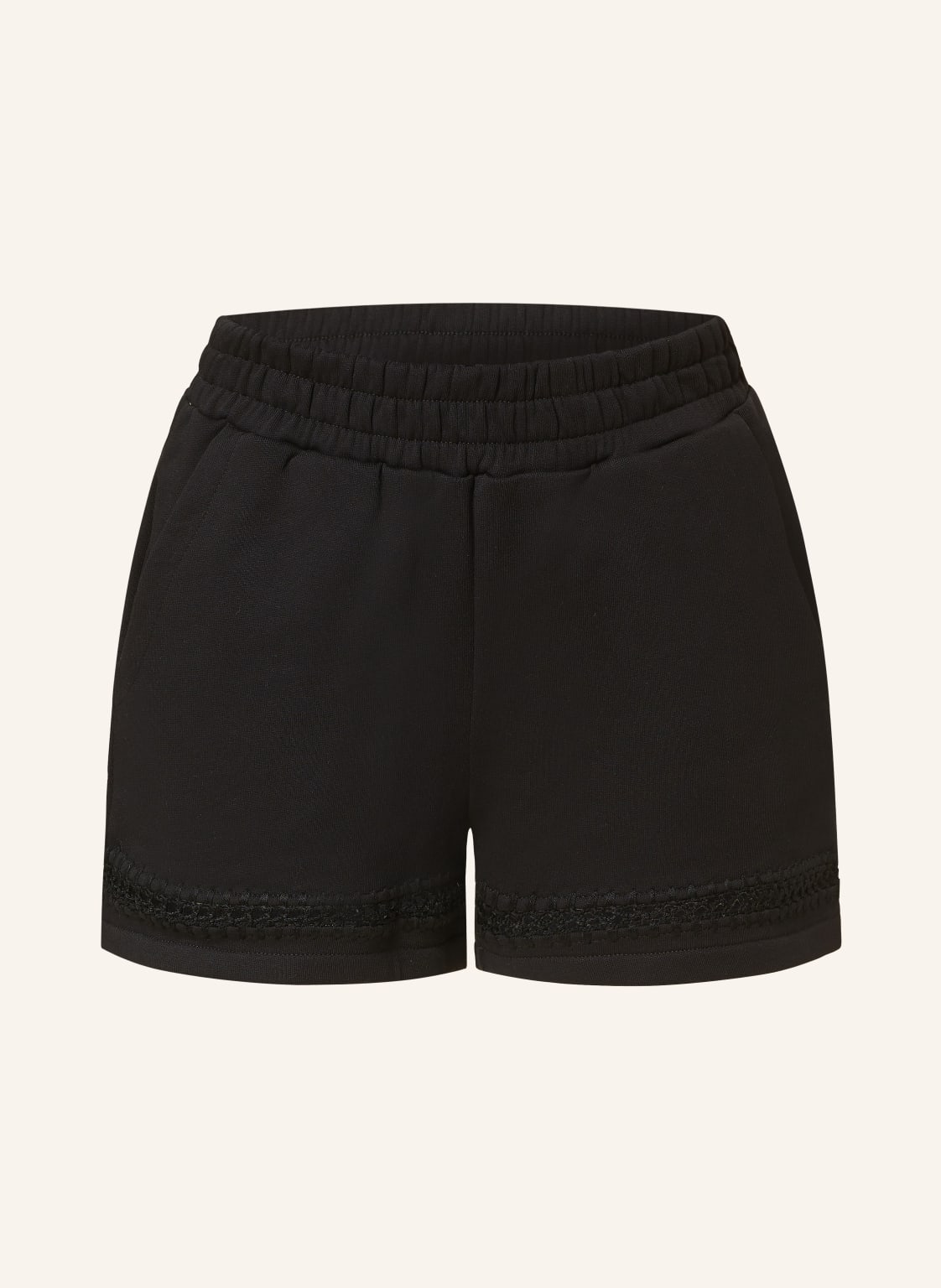 Allsaints Sweatshorts Ewelina Lila schwarz von AllSaints