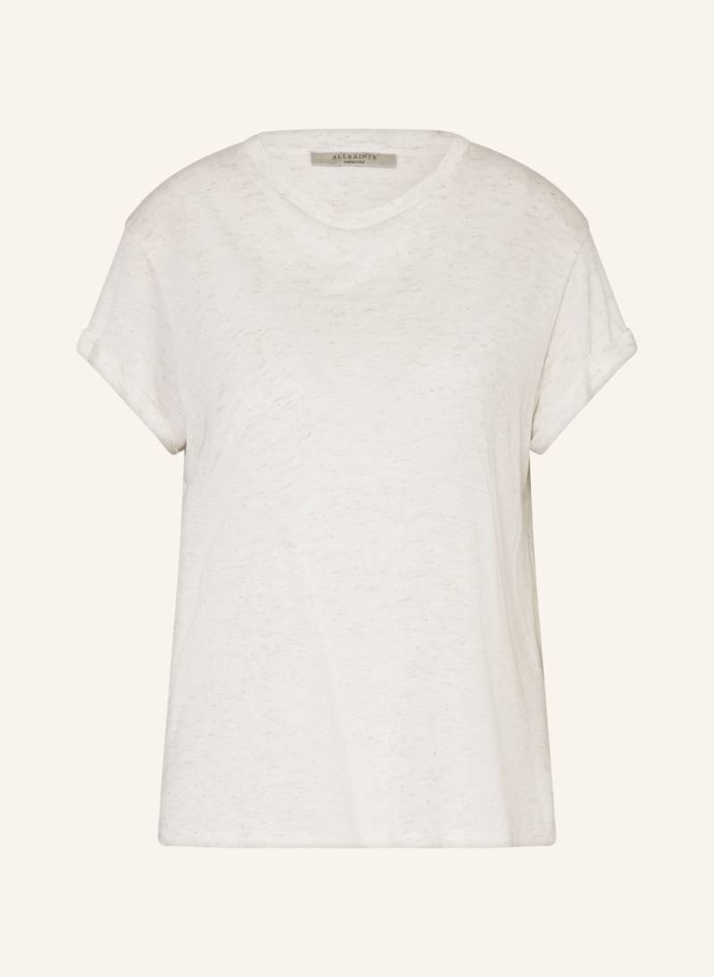 Allsaints T-Shirt Anna Mit Glitzergarn weiss von AllSaints