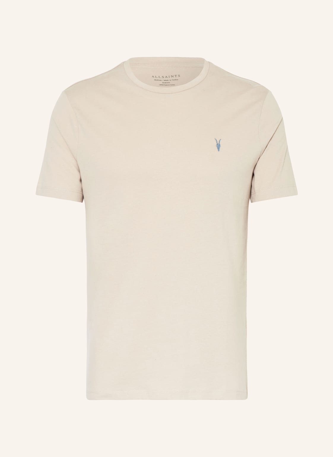 Allsaints T-Shirt Brace Contrast beige von AllSaints