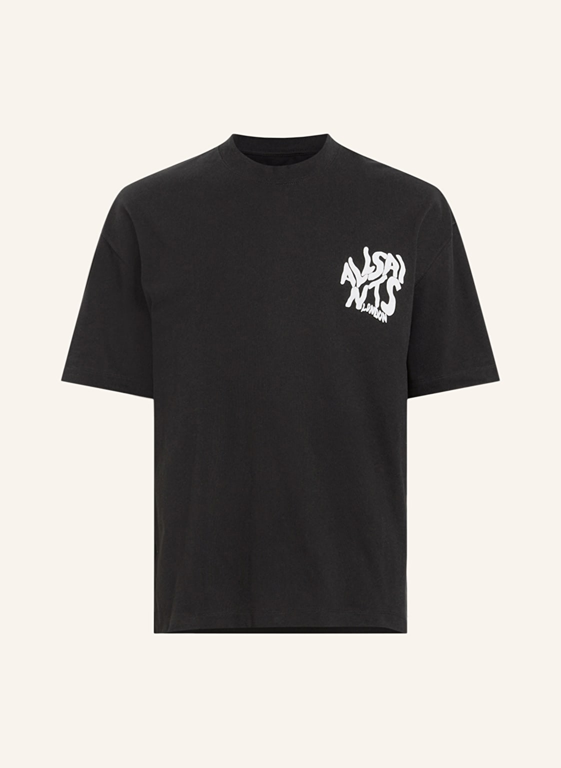 Allsaints T-Shirt Orlando schwarz von AllSaints