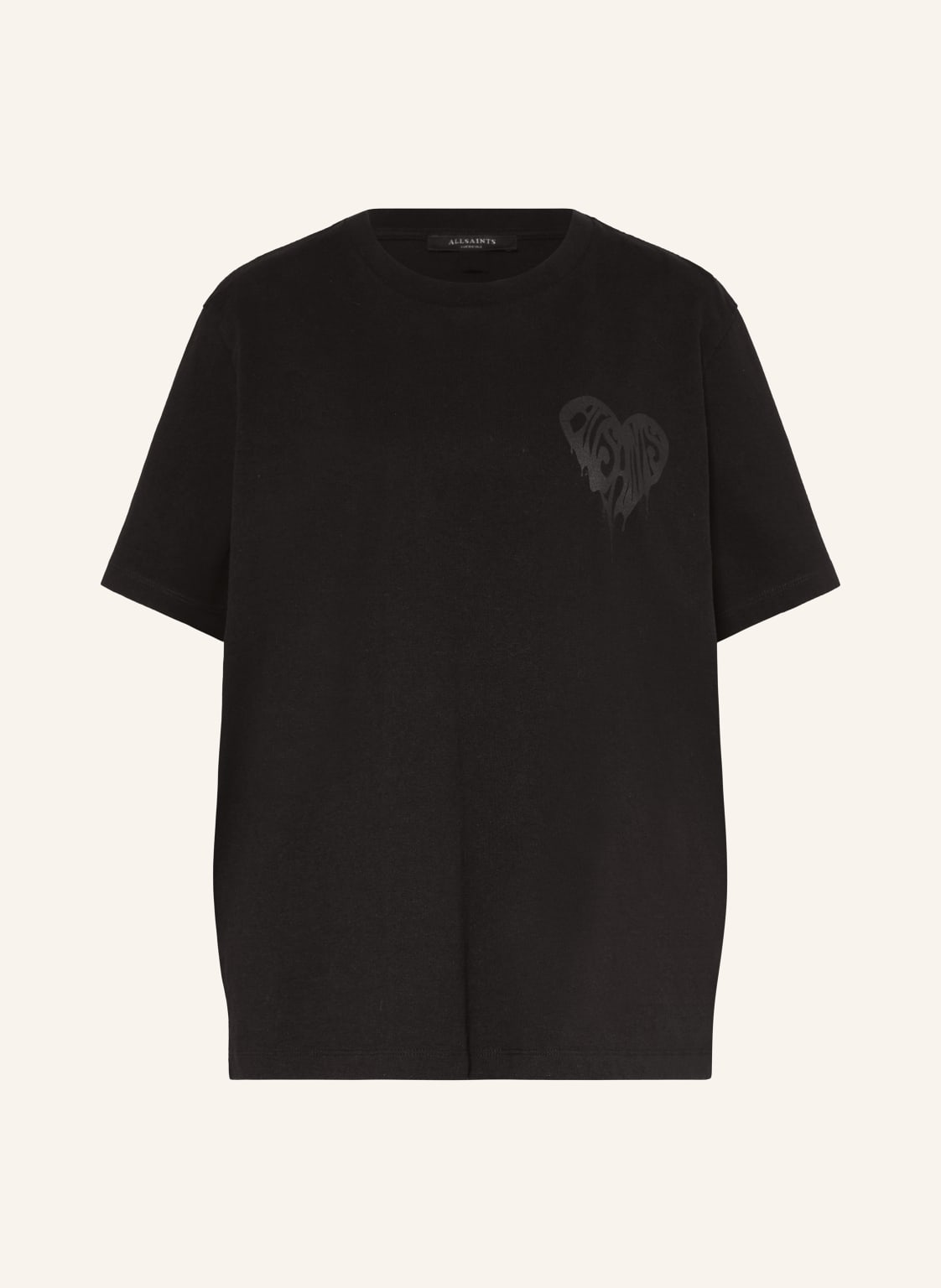 Allsaints T-Shirt Poster Bf schwarz von AllSaints