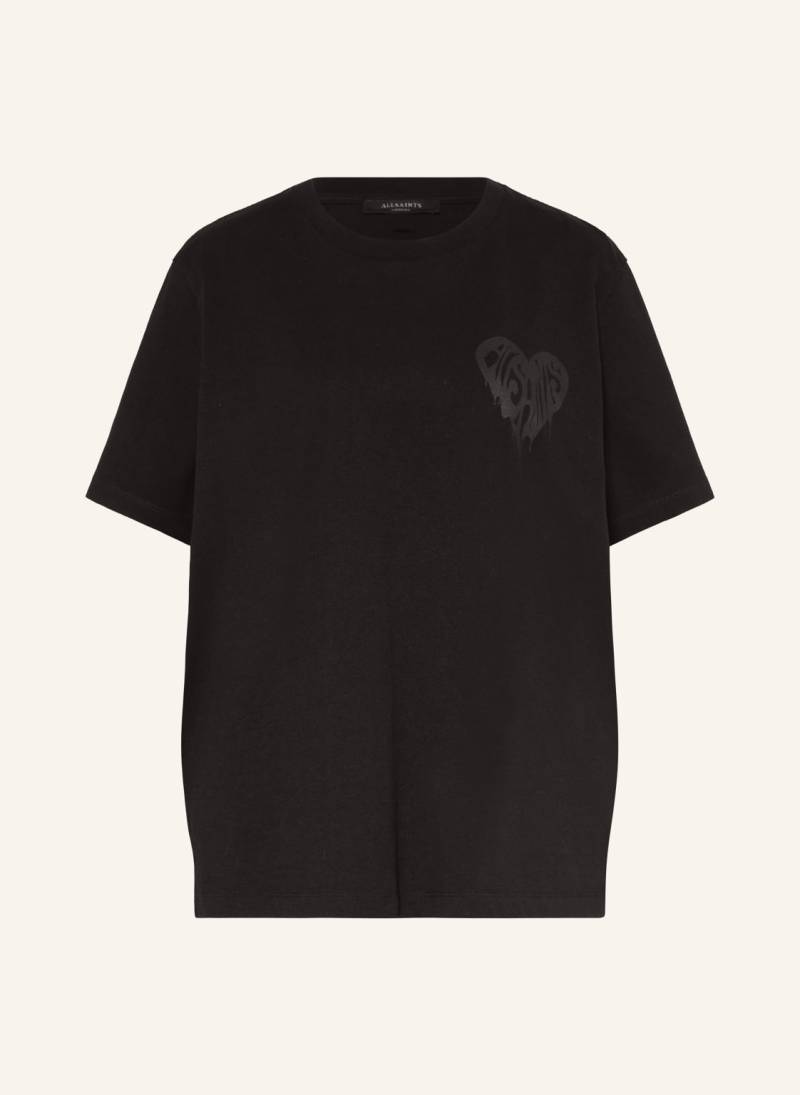 Allsaints T-Shirt Poster Bf schwarz von AllSaints
