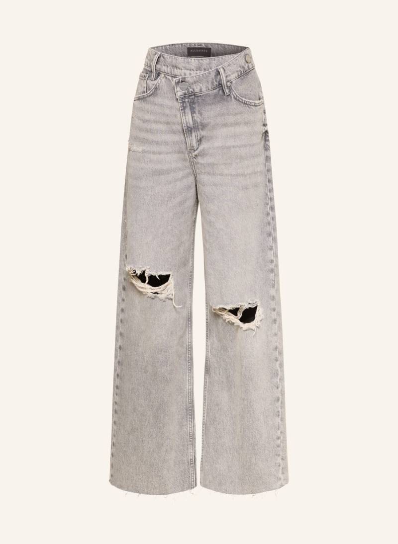 Allsaints Wide Leg Jeans Aki grau von AllSaints
