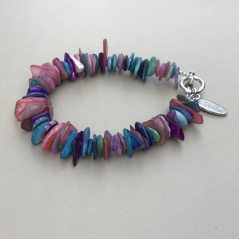 Perlmutt Armband Bracelet von AllThatGlistersGifts