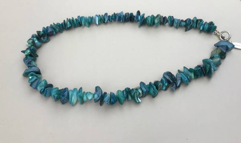 Perlmutt Kette von AllThatGlistersGifts
