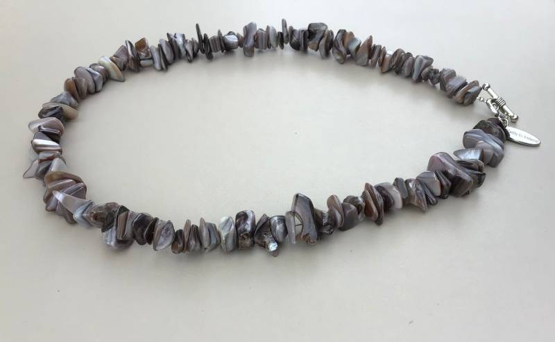Perlmutt Kette von AllThatGlistersGifts