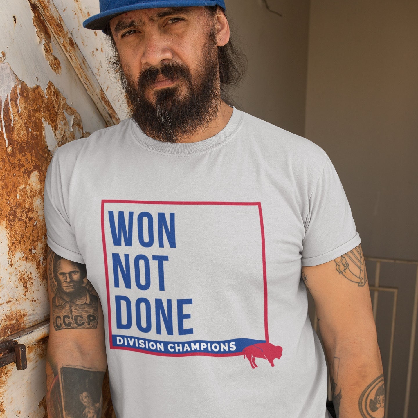 Buffalo Bills Won Not Done Division Champions T-Shirt von AllThingsCheugy