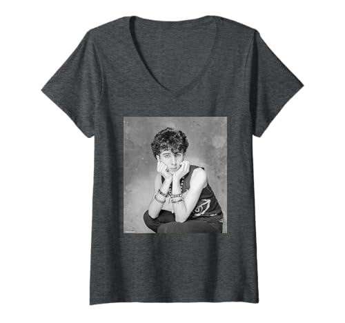 Damen Marc Almond Soft Cell Synth Pop von Allan Ballard T-Shirt mit V-Ausschnitt Damen Marc Almond Soft Cell Synth Pop von Allan Ballard T-Shirt mit V-Ausschnitt von Allan Ballard Photography