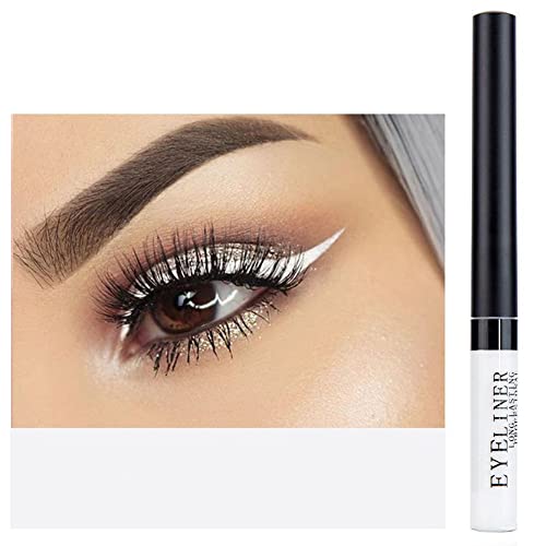 Allbesta 12 Farben Bunt Liquid Eyeliner Set Matte Wasserfest Make Up Set Eyeliner Pen Rainbow High Precise Liner (#01) von Allbesta