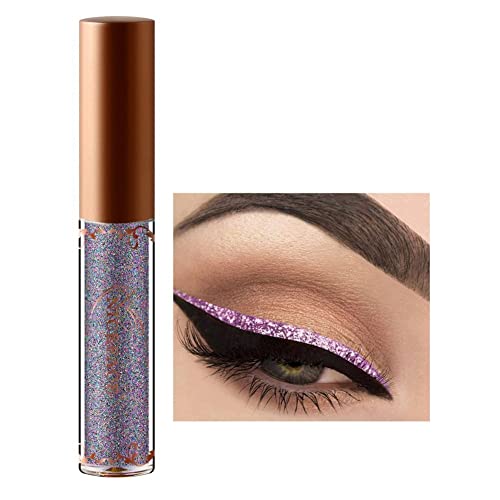 Allbesta Glitter Flüssig Eyeliner Lidschatten Metallic Farben Wasserfest Make-Up Shimmer Eye Liner Kosmetik Augen Make Up von Allbesta