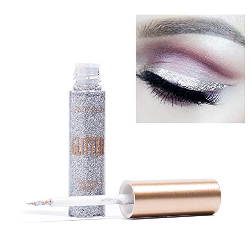 Allbesta Glitzer Wasserfest Flüssig Eyeliner Lidschatten Stift Langlebig Makeup Augen Liner von Allbesta