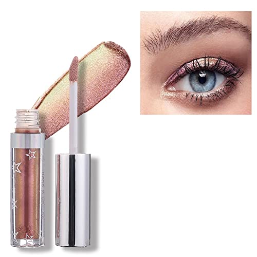Allbesta Langlebig Glänzend Glitter Shimmer Flüssiger Lidschatten Stift Wasserfest Metallic Pigmente Make-up von Allbestaye