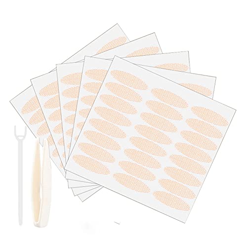 Allbestaye 5pcs Lace Augenlid Tape Aufkleber Augenlidlifting Unsichtbar 120Paar Schlupflid Tape Streifen Augenlider Stripes Augenlidklebeband von Allbestaye