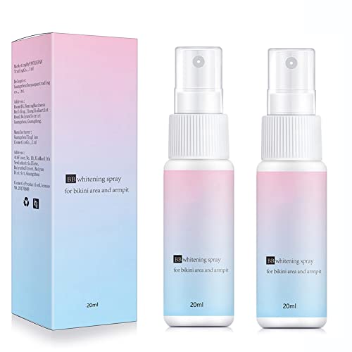 Allbestaye BB Cream Spray Concealer Foundation Wasserfest Whitening Skin Portable Lazy Makeup for Gesicht Körper Hals Bein (02#(2PCS)) von Allbestaye
