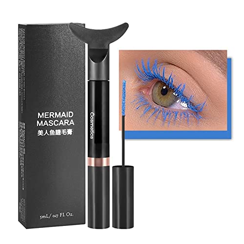 Allbestaye Bunt Mascara Wasserfest Blau Grün Rot Schwarz Weiß Wimpern Make-up Feiner Pinsel von Allbestaye