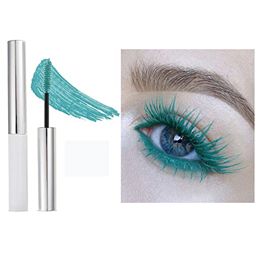 Allbestaye Bunt Mascara Wimperntusche Wasserfest Volumizing Wimpern Curling Slender Langlebig Augen Make-up Schwarz Lila Blau Grün Rot von Allbestaye