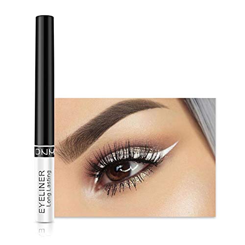 Allbestaye Bunt Matte Farbe Eyeliner Liquid Wasserfest Blau Lila Grün Weiß Braun Make-up Eye Liner von Allbestaye