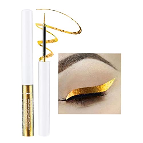 Allbestaye Chameleon Liquid Eyeliner, Highly Pigmented Intense Color Shifting, Waterproof Long Lasting Eye Makeup with Ultra-Fine Tip Metallic Multi-Reflective Finish Eye Liner (#01) von Allbestaye