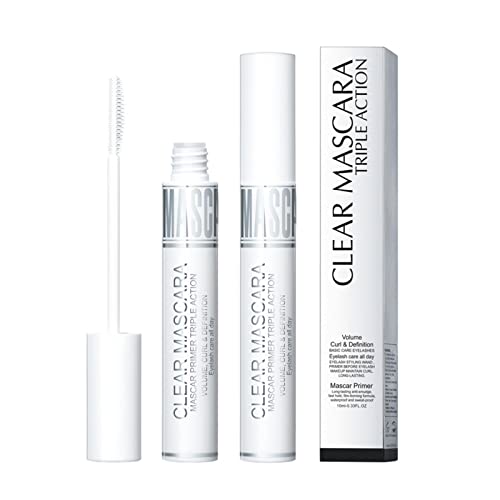 Allbestaye Primer Mascara, White Primer,Strengthening & Conditioning White Mascara Long Lasting Mascara Natural Curling Lengthening von Allbestaye