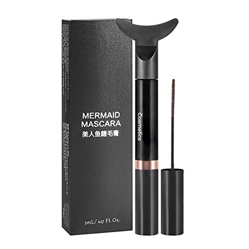 Allbestaye Wimpern Volumen 3D Mascara Seidige Faser Lange Wasserdichte Natürliche Mascara Schwarz Braun Lila Weiß Blau von Allbestaye