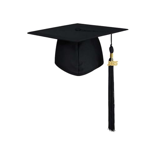 Allbestop 2025 Bachelor Abschluss Hut Doktorhut Absolventenhut Studentenhut Absolventenhut In Schwarz Abschlusshüte Bachelor Geschenk Graduation Hat Unisex Für Schulabschlüsse Schwarz von Allbestop