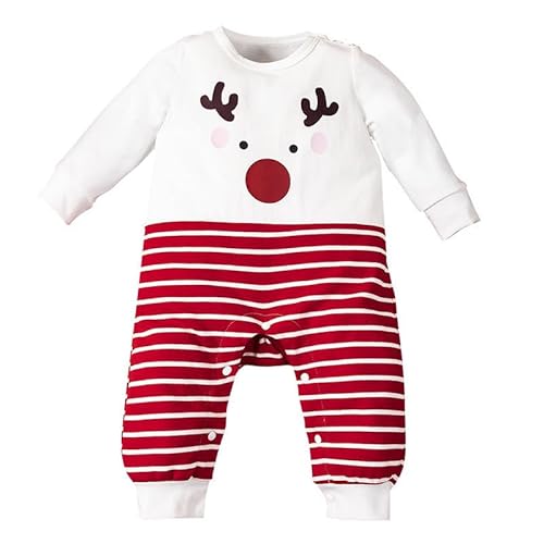 Allbestop Baby Overall Herbst Baby Strampler Lustig Baby Kleidung Neugeborene Weihnachten Babykleidung Schlafstrampler Halloween Kostüm Baby Neugeboren Druckn Outfits Set von Allbestop