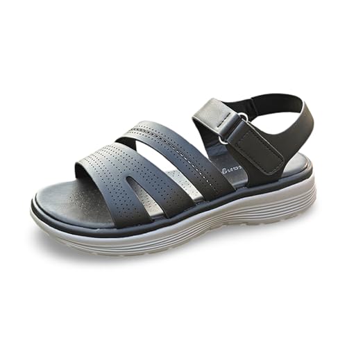 Allbestop Barfuß Sandalen Damen Sommer Orthopädische Damen Sandalen Barfußschuhe Sommer Bequeme Big Toe Hausschuhe Plateau Pantoletten Barfuss Flach Weite H Bequem Strandsandalen Casual Für Frauen 42 von Allbestop
