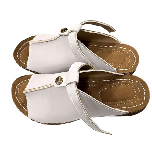 Allbestop Barfuß Sandalen Damen Sommer Sandalen Orthopädische Mesh Weiche Sohle Casual Sport Sommerschuhe Damen Plateau Hausschuhe Pantoletten Platform Sandals Schlappen Sommer 40 von Allbestop