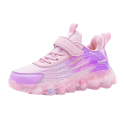 Allbestop Kinder Sportschuhe Leichte Schuhe Hallenschuhe Kinder Flach Dicker Boden rutschfest Sneaker Tragbare Kinderschuhe Atmungsaktiv Laufschuhe Freizeitschuhe Tennisschuhe 32 von Allbestop