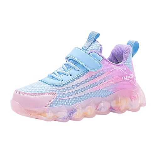 Allbestop Kinder Sportschuhe Leichte Schuhe Hallenschuhe Kinder Flach Dicker Boden rutschfest Sneaker Tragbare Kinderschuhe Atmungsaktiv Laufschuhe Freizeitschuhe Tennisschuhe 33 von Allbestop
