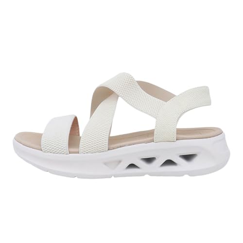 Allbestop Sandalen Damen Sommer Breite Füße Sandalen Orthopädische Barfußschuhe Sandals Women Bequeme Big Toe Hausschuhe Damen Pantoletten Mit Fußbett Für Bequem Mit Absatz Extra Weit​ 36 von Allbestop
