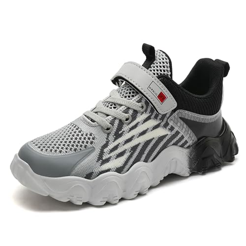 Allbestop Sportschuhe Kinder Helle Sohle Turnschuhe Leicht Kinder Hallenschuhe Atmungsaktiv Outdoor Sneaker Tragbare Kinderschuhe Sport Laufschuhe Freizeitschuhe Tennisschuhe 32 von Allbestop