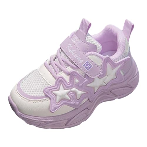 Allbestop Sportschuhe Kinder Kinder Mädchen Sportschuhe Atmungsaktiv Hallenschuhe Flach Dicker Boden rutschfest Sneaker rutschfeste Outdoor Kinderschuhe Sport Laufschuhe Halbschuhe Jungen 28 von Allbestop